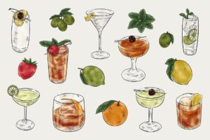 cocktail-clipart-a-set-of-different-cocktails