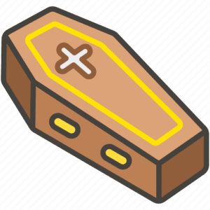 coffin-clipart-a-wooden-box-with-cross-on-it