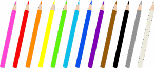 colored-pencils-clipart-a-group-of-colored-pencils-two