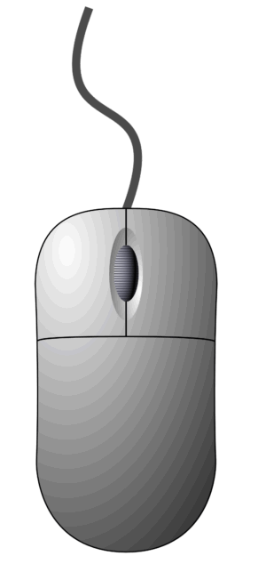 computer-mouse-clipart-a-computer-mouse-with-black-background