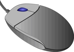 computer-mouse-clipart-a-computer-mouse-with-blue-button