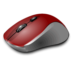 computer-mouse-clipart-a-red-mouse-on-black-background