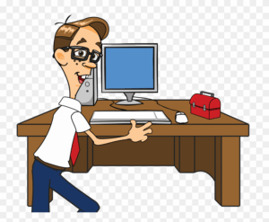 computer-science-clipart-a-man-in-glasses-is-working-on-computer