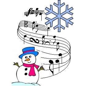 concert-clipart-a-snowman-with-hat-and-scarf-is-singing