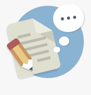 conclusion-clipart-a-paper-with-pencil-and