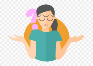 conclusion-clipart-a-woman-with-glasses-and-green-shirt-is-standing-her-hands-out