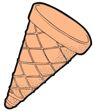 cone-clipart-an-ice-cream-cone-with-a-of