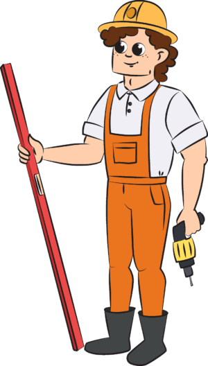 construction-worker-clipart-a-man-in-overalls-and-hard-hat-holding-red-pencil