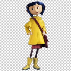 coraline-clipart-a-doll-wearing-yellow-coat-and-boots