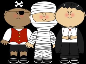 costume-clipart-a-group-of-kids-dressed-up-as-mummys-and