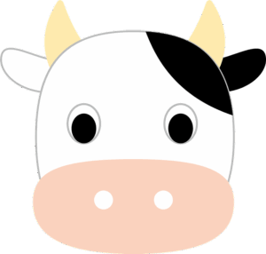 cow-face-clipart-a-cow-face-with-black-and-white-background
