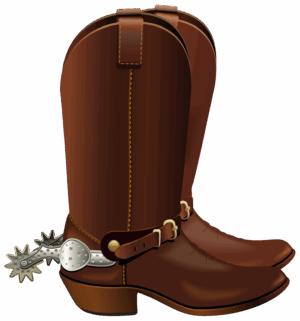 cowboy-boot-clipart-a-pair-of-cowboy-boots-with-silver-spurs