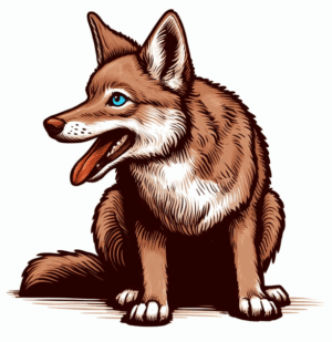 coyote-clipart-a-dog-with-blue-eyes-and-tongue