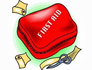 cpr-clipart-a-red-box-with-ribbon-and-scissors