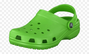 crocs-clipart-a-green-clog