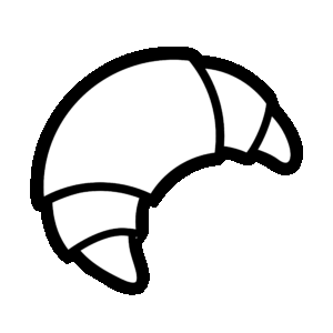 croissant-clipart-a-black-and-white-silhouette-of-helmet