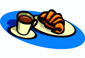 croissant-clipart-a-cup-and-saucer-on-plate