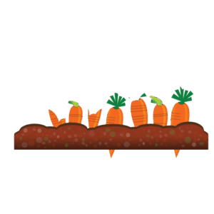 crops-clipart-carrots-and-on-a-black-background