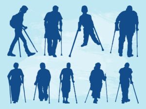 crutches-clipart-silhouettes-of-people-with-crutts
