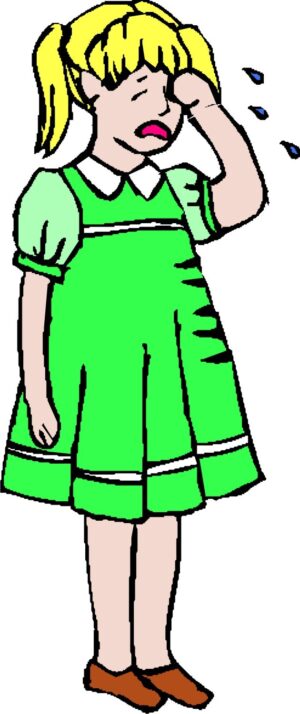 crying-clipart-a-girl-in-green-dress-crying