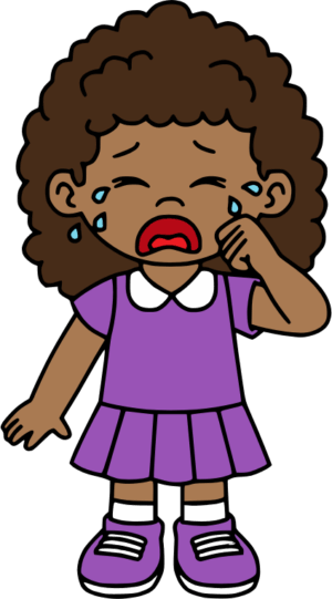 crying-clipart-a-little-girl-with-red-nose-and-purple-dress