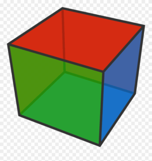 cube-clipart-a-cube-with-three-sides-and-one-side-red-green