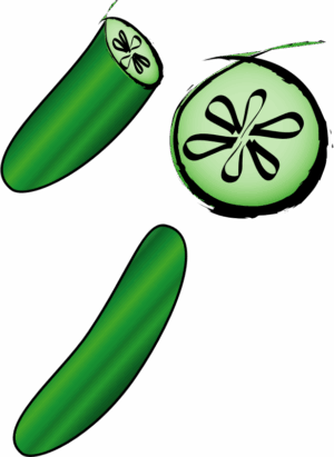 cucumber-clipart-a-green-and-black-logo-with-dragon