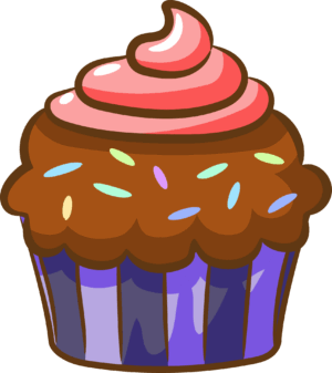 cupcakes-clipart-a-cupcake-with-pink-frosting-on-top