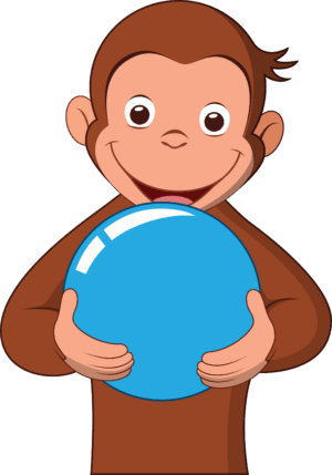 curious-george-clipart-a-monkey-holding-blue-ball