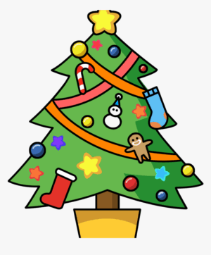 cute-christmas-tree-clipart-a-christmas-tree-with-star-on-top