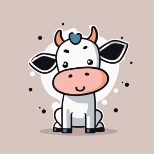 cute-cow-clipart-a-cartoon-cow-with-blue-bow-on-its-head