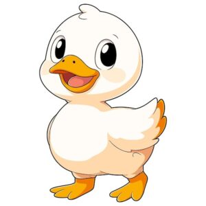 cute-duck-clipart-a-cartoon-duck-with-big-smile