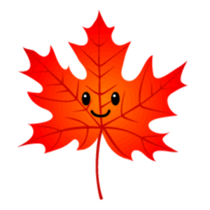 cute-fall-leaves-clipart-a-red-maple-leaf-with-smiley-face