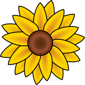 cute-flower-clipart-a-yellow-flower-with-brown-center