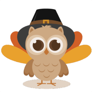 cute-november-clipart-a-cartoon-thanksgiving-turkey-wearing-pilgrim-hat