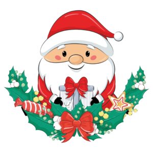 cute-santa-clipart-a-cartoon-santa-claus-with-holly-and-candy