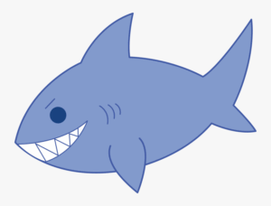cute-shark-clipart-a-cartoon-shark-with-big-smile-two