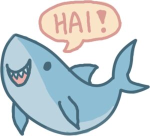cute-shark-clipart-a-cartoon-whale-with-speech-bubble-saying-happy