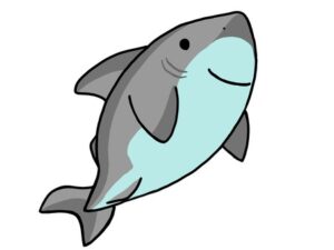 cute-shark-clipart-a-dolphin-swimming-in-the-ocean