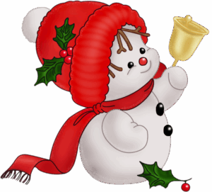 cute-snowman-clipart-a-snowman-with-bell