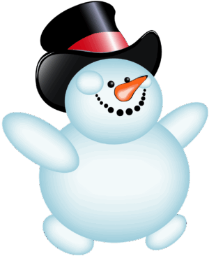 cute-snowman-clipart-a-snowman-with-hat-and-red-nose