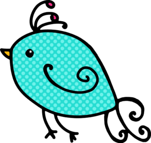 cute-spring-clipart-free-a-blue-bird-with-smiley-face
