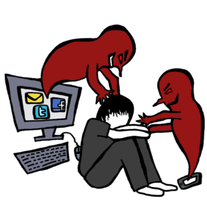 cyberbullying-clipart-a-person-is-sitting-on-the-ground-with-computer