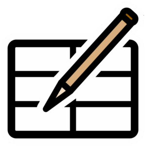 data-clipart-a-pen-and-paper-clipart