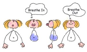 deep-breath-clipart-a-cartoon-drawing-of-three-people-with-speech-bubbles-above-them