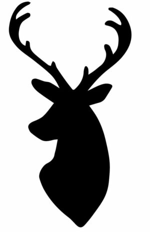 deer-head-clipart-a-deer-head-silhouetted-on-white-background