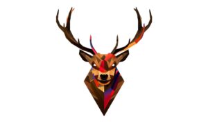 deer-head-clipart-a-deer-head-with-geometric-shapes