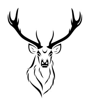 deer-head-clipart-deer-head-vector
