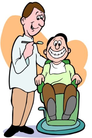 dental-clipart-a-man-getting-his-hair-cut-by-barber