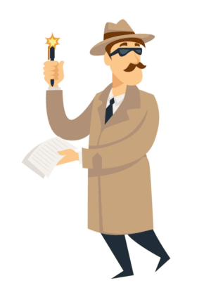 detective-clipart-a-man-in-trench-coat-holding-star